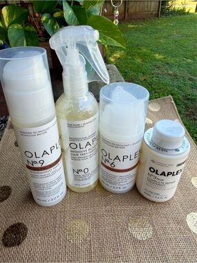 Bundle Of 4 ~Olaplex Set ~NO3, NO6, NO9 & No0 ~Full SET, Sealed! NEW!